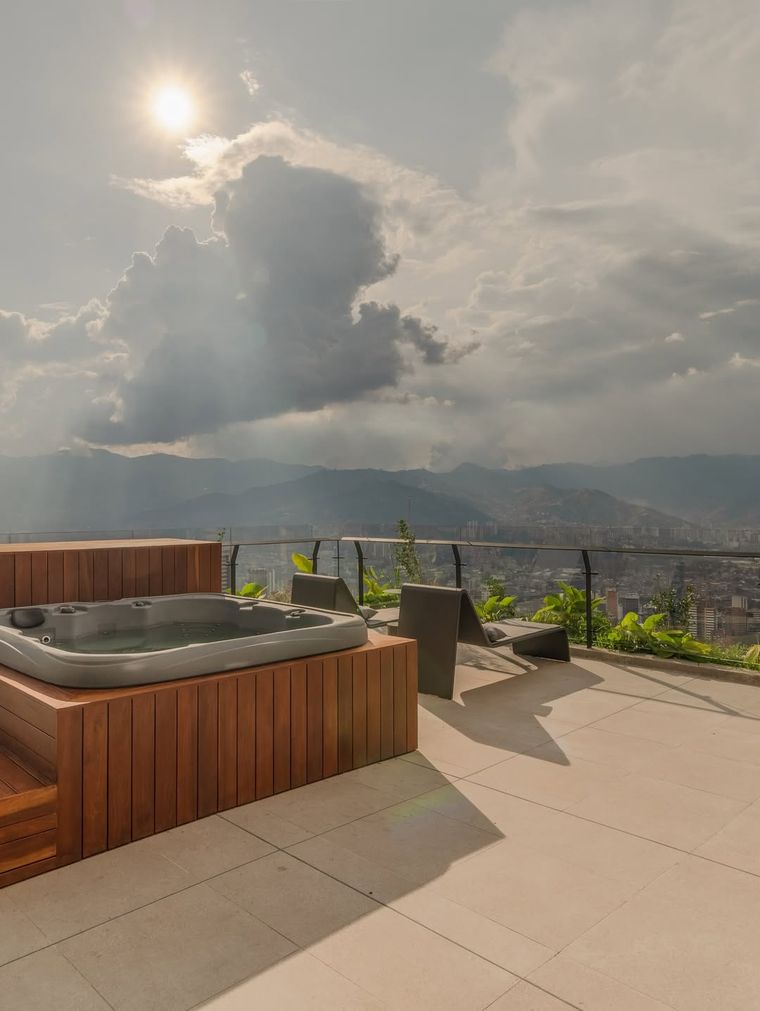 El penthouse de Messi cuenta con terraza privada y zonas de conexión para sus guardaespaldas. El penthouse de Messi cuenta con terraza privada y zonas de conexión para sus guardaespaldas.