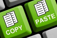 Los atajos de teclado permiten copiar y pegar texto e imágenes de forma rápida en Windows y Mac.