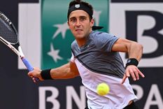 El tenista argentino está en la final del ATP 250 de Lyon. Foto: ATP Tour