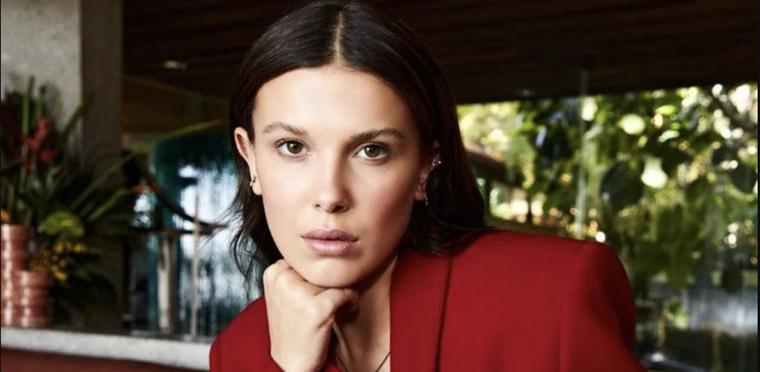 La estrella de Stranger Things paraliza las redes con su outfit Foto: Instagram