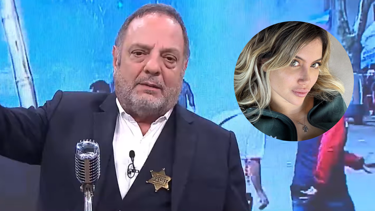 Baby Etchegoyen fulminó nuevamente a Wanda Nara. Foto: Captura A24