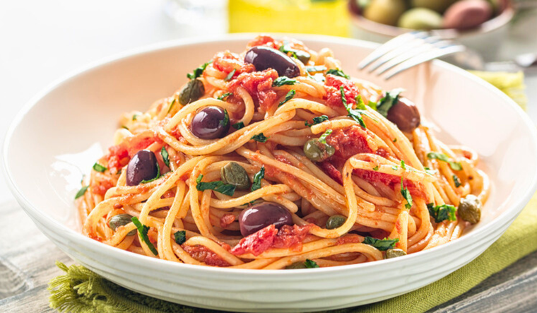 Cómo preparar pasta puttanesca: la guía definitiva con ingredientes detallados Foto: Shutterstock