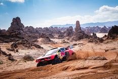 Sebastián Loeb dominó la jornada. Foto: Instagram