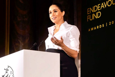 Meghan Markle suele ser convocada para dar distintos tipos de discursos. Foto: Instagram @sussexroyal