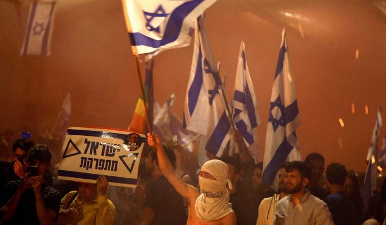 protestas Israel Las protestas triunfaron en Israel. Foto: Noticias Argentinas