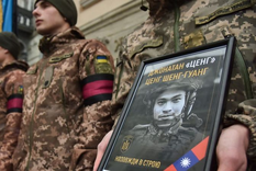 Tseng Sheng-guang murió en noviembre mientras luchaba para la legión extranjera de Ucrania Foto: GETTY IMAGES Tseng Sheng-guang murió en noviembre mientras luchaba para la legión extranjera de Ucrania Foto: GETTY IMAGES