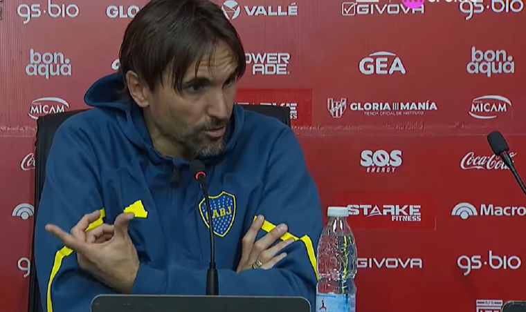 El técnico habló tras el partido. Foto: Captura