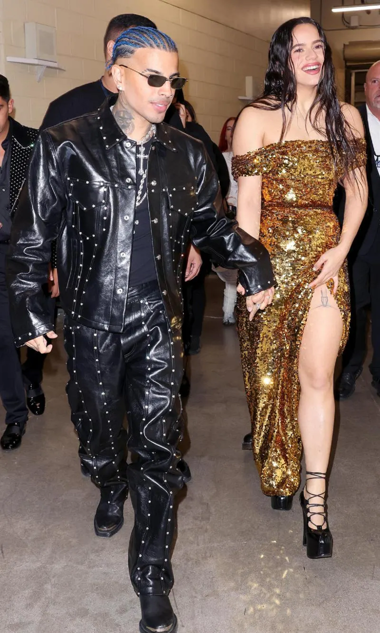 Así comenzó la historia de amor de Rosalía y Rauw Alejandro Rauw Alejandro y Rosalía Foto: Instagram