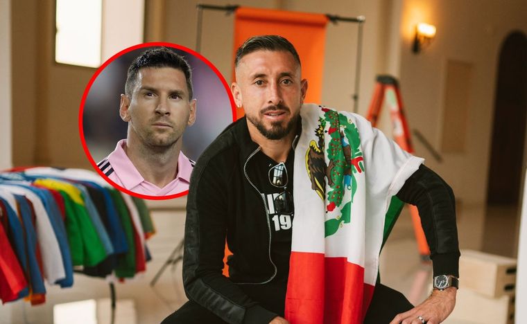 Héctor Herrera habló de Messi en la previa a la US Open Cup. Foto: MDZ