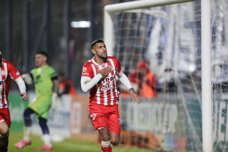 La reacción de Rocky Balboa al perderse un gol insólito ante Huracán. Foto: Unión de Santa Fe