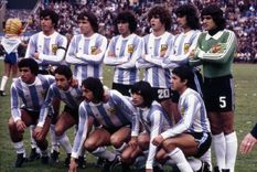 El once que jugó la final con Holanda. Foto: @Argentina