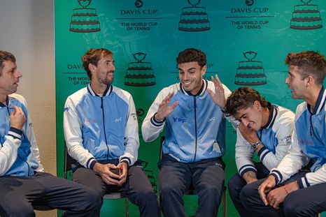 Argentina se medirá ante Alemania en la Final 8 de la Copa Davis. Argentina se medirá ante Alemania en la Final 8 de la Copa Davis.