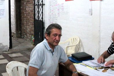 MDZol | Amstutz habló con MDZ en uno de sus locales partidarios. Foto: MDZ