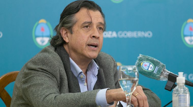 El ministro de Gobierno, Trabajo y Justicia de Mendoza, Víctor Ibáñez.