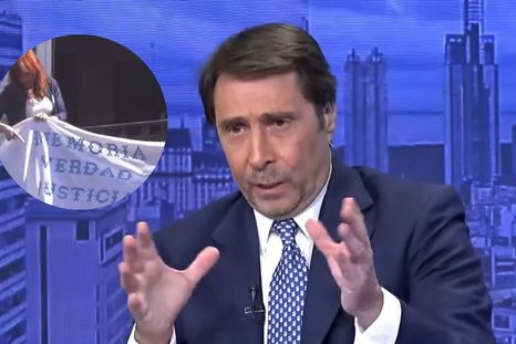Eduardo Feinmann liquidó a Cristina. Eduardo Feinmann liquidó a Cristina.