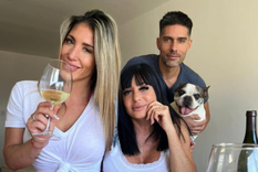 Ayelén Paleo junto a su mamá y su hermano. Ayelén Paleo junto a su mamá y su hermano.