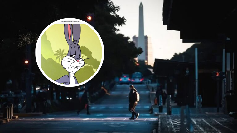 Las redes se vieron repletas de memes por el paro Foto: EFE / X