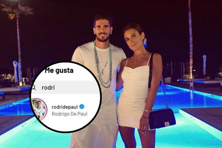 RODRIGO DE PAUL SE SIGUE MANDANDO DE LAS SUYAS LE PUSO UN ME GUSTA A TINI Y DESPUÉS LO BORRÓ