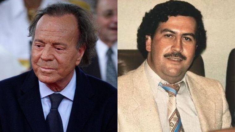 Julio Iglesias, Pablo Escobar, Chabelis Iglesias