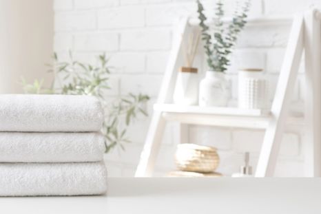 Deja a tus toallas blancas como nuevas. Foto: Shutterstock Deja a tus toallas blancas como nuevas. Foto: Shutterstock