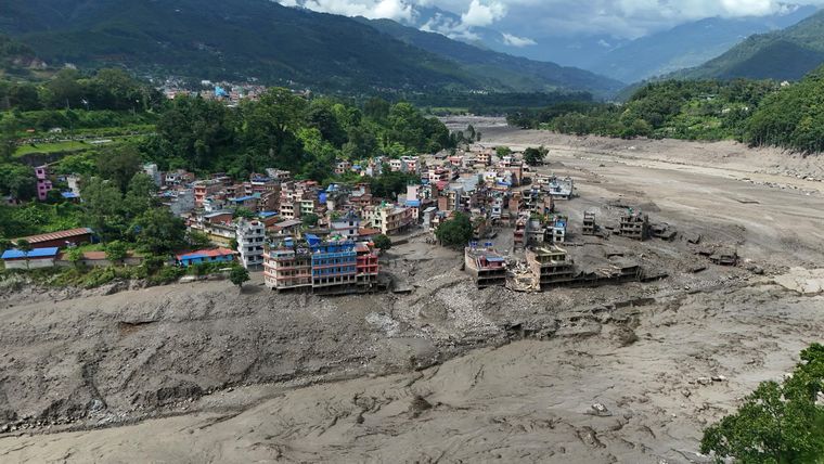 Riada en Nepal.