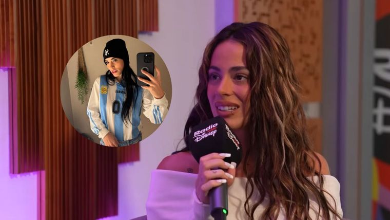 Tini disfrutó de Lali en Vélez. Foto: captura de video YouTube/ RadioDisneyLA/ Instagram/ @lali. 