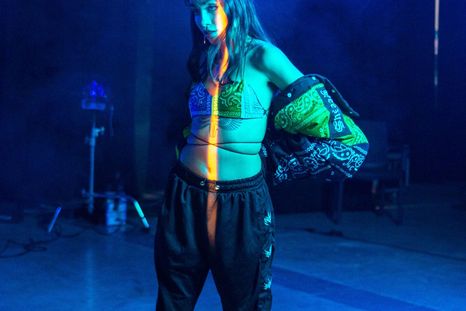 María Becerra dio un show con polémica incluida. Foto: Grupo Mass