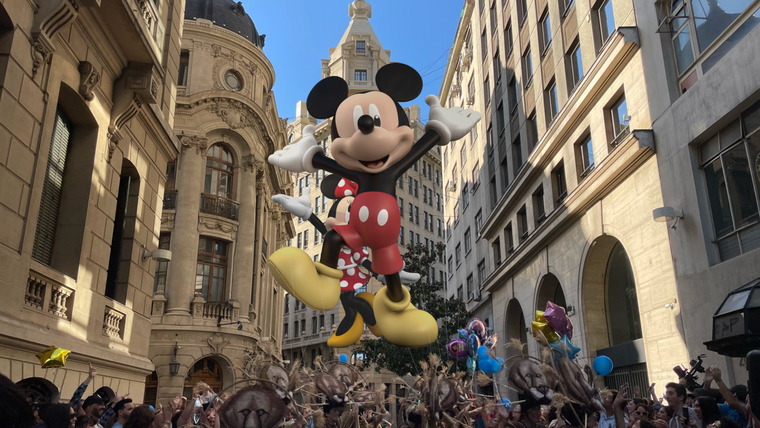 El desfile contará con muchos de los personajes de Disney Foto: 24horas.cl