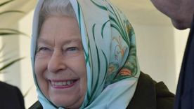 Reina Isabel II, en unos días de retiro.