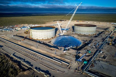 Vaca Muerta Oil Sur completa obras clave en terminal y estación. Vaca Muerta Oil Sur completa obras clave en terminal y estación.