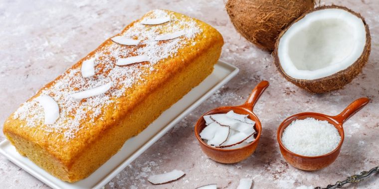 Budín de coco Foto: cookpad