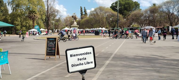 La feria Diseño Libre estará este fin de semana en el Parque General San Martín.
