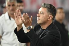 Marcelo Gallardo aplaude porque River mejoró notoriamente lo que venía haciendo en el campeonato. Foto: FotoBaires Marcelo Gallardo aplaude porque River mejoró notoriamente lo que venía haciendo en el campeonato. Foto: FotoBaires