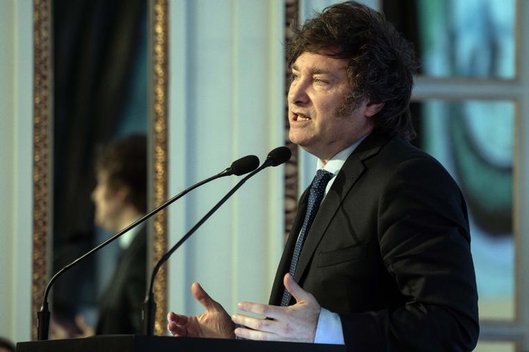 Milei se impuso como el candidato más votado en las PASO Foto: Télam