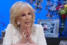 La diva fue tajante. Foto: captura de video/ El Trece.