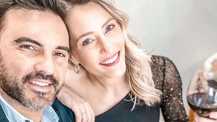 Fabián Cubero y Mica Viciconte