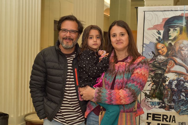 La familia Scherbosky también estuvo presente en la apertura.