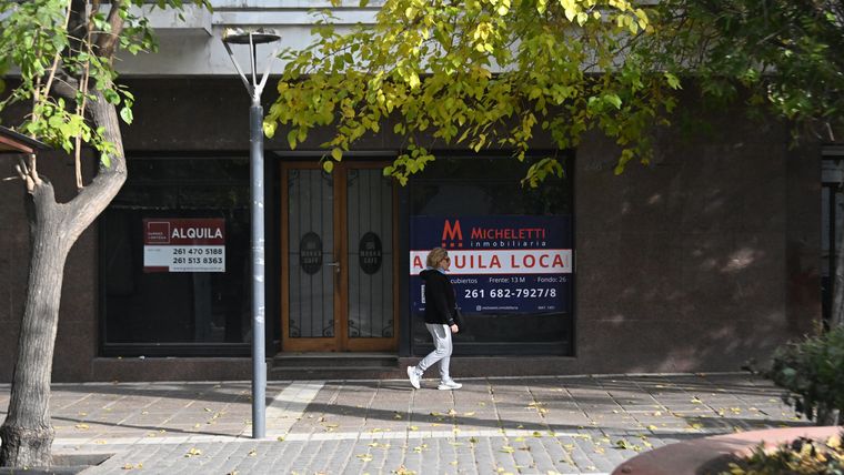 Los negocios en alquiler crecen en el centro de Mendoza. Los negocios en alquiler crecen en el centro de Mendoza.