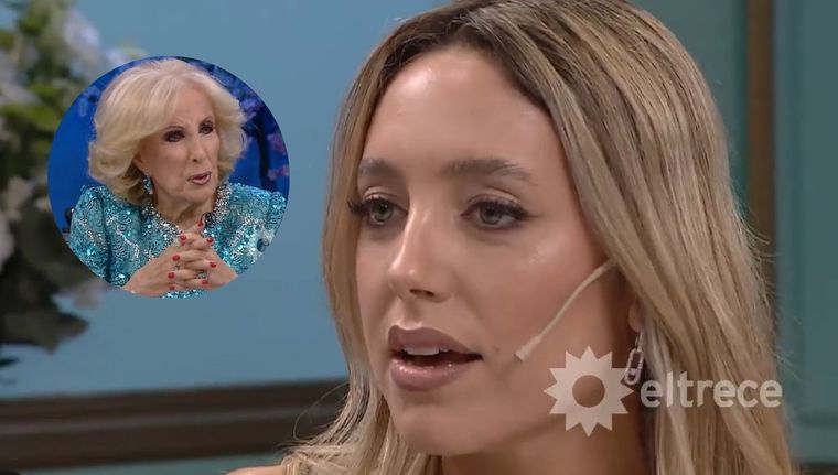 La joven le hizo una picante consulta a la diva. Foto: Capturas de pantalla/ Youtube: El Trece