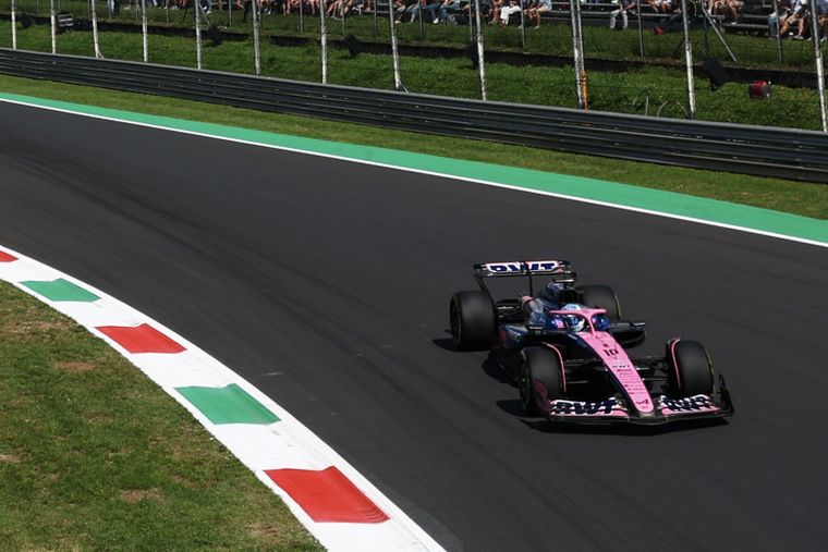 Paul Aron, el reemplazante de Franco Colapinto en Alpine, finalizó en el puesto 20° en la FP1 del Gran Premio de Italia. (Créditos: @AlpineF1Team)
