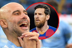 el sarcasmo, que incluye a messi, con el que guardiola hablo de haaland