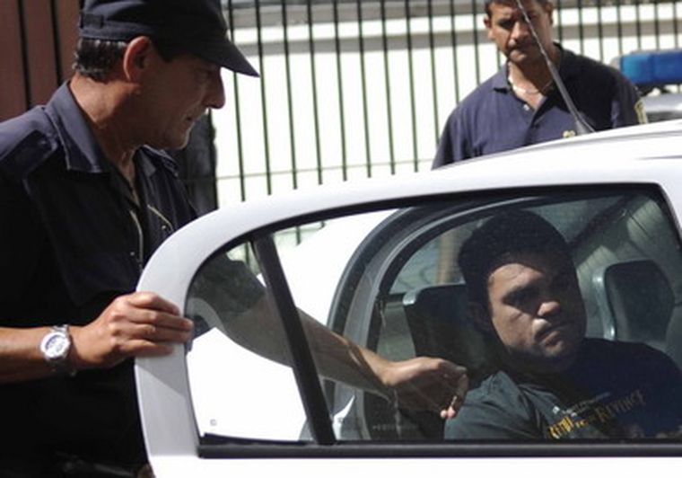 Rodrigo La Hiena Barrios deberá enfrentar oportunos peritajes psicológicos. Foto: Télam