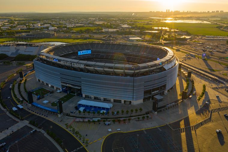 El MetLife Stadium, ubicado en las afueras de Nueva York, será escenario de la final del Mundial 2026 el 19 de julio. El MetLife Stadium, ubicado en las afueras de Nueva York, será escenario de la final del Mundial 2026 el 19 de julio. 