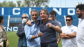 En otros tiempos, Mansur y Chapini abrazados y no tan enfrentados. En otros tiempos, Mansur y Chapini abrazados y no tan enfrentados.