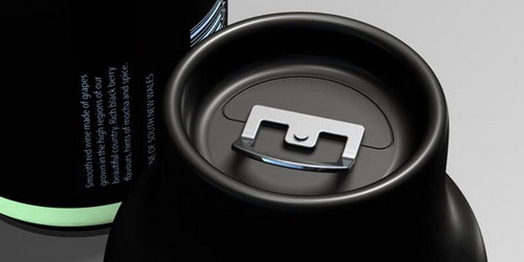 Vino en lata. ¿Lo tenías?