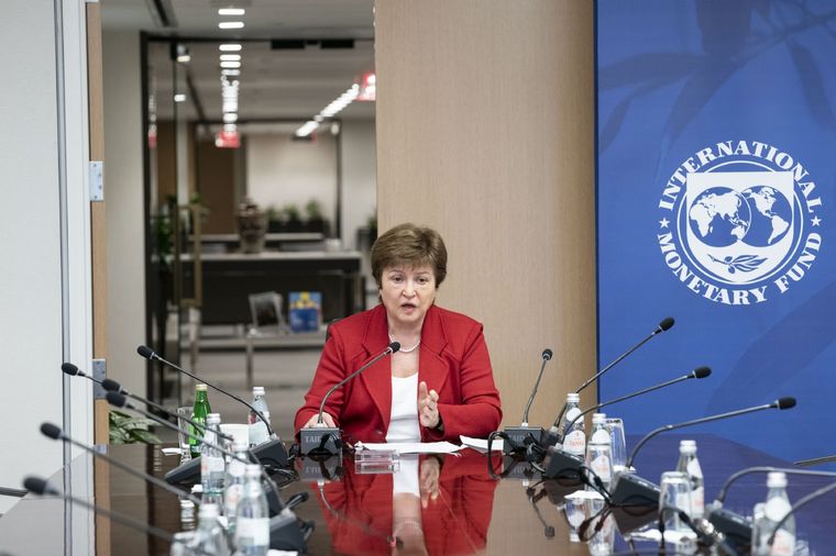 Kristalina Georgieva, la titular del FMI se refirió a la deuda de Argentina con los bonistas