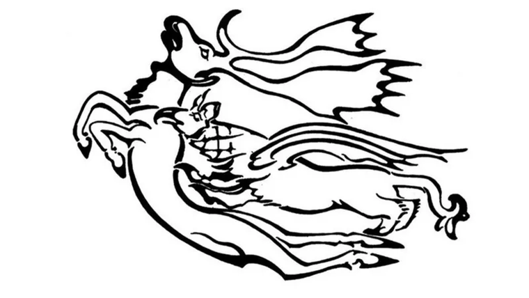 Una imagen reconstruida del tatuaje hallado en el antebrazo izquierdo de la mujer, resultado de las nuevas investigaciones. Una imagen reconstruida del tatuaje hallado en el antebrazo izquierdo de la mujer, resultado de las nuevas investigaciones.