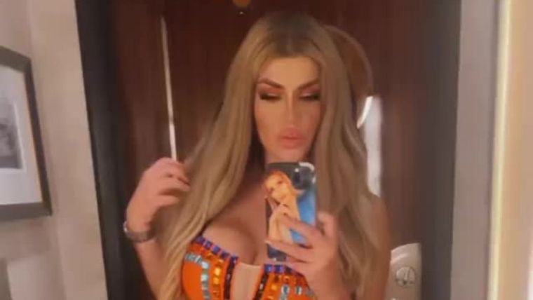 Mariana González, Vicente Fernández Jr. Kim Kardashian mexicana Fuente: Instagram Mariana González