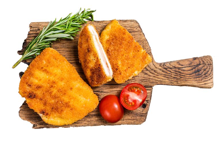 Probá esta receta de milanesa rellena con jamón y queso Probá esta receta de milanesa rellena con jamón y queso
