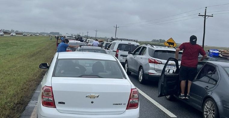 5 fallecidos fue el saldo de la tragedia de Ruta 11 Foto: Redes sociales / @SoleCazenave